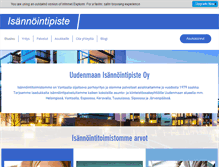 Tablet Screenshot of isannointipiste.fi